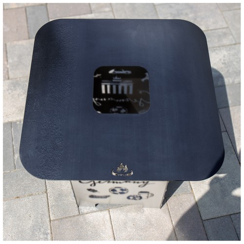 Plaque grill anneau de - grill, |