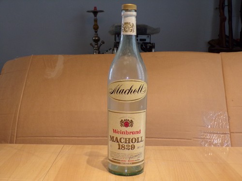Bouteille vin vide - , weinbrand