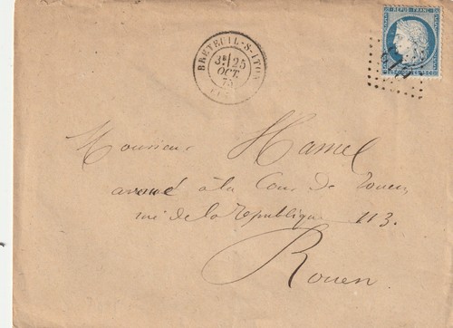 Breteuil sur iton lettre - 27,