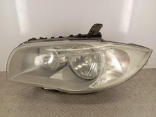 Optique avant principal gauche (feux)(phare) BMW SERIE 1 E87 PHASE 1 63126924485