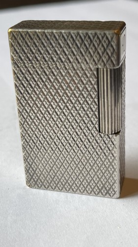 Briquet dupont plaqué argent - briquet,