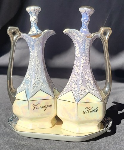 Duo huilier vinaigrier - duo, ancien