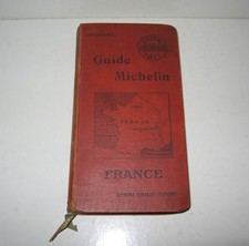 GUIDE MICHELIN, FRANCE 1911 STOCK BE RESTAURANTS PLANS CITIES ROADS BIBENDUM