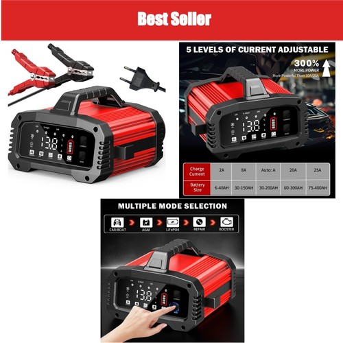 Chargeur batterie voiture 25a - batterie,