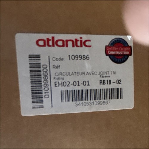 Atlantic circulateur avec - atlantic,
