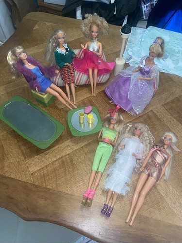 Lot barbie mattel - 7, vintage