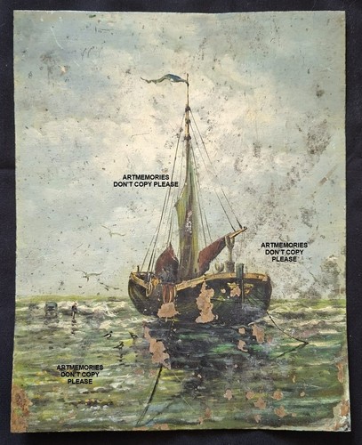Bateau 19ème cuivre - bateau,
