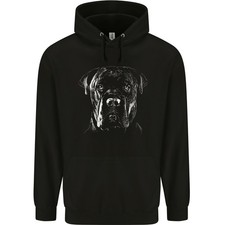 Cane Corso Tête De Chien Sweat À Capuche Pour Hommes 80% Coton