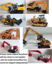 1/87 CASE 1850K BULLDOZER CX240B 988, NEW HOLLAND W190B w170b ,Poclain excavator