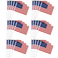 50 Pièces Petit Drapeau