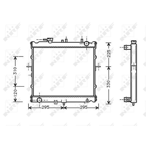 Nrf radiateur refroidissement - nrf,