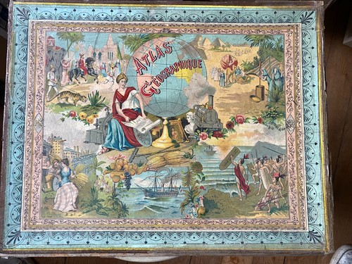 1900 ancien jeu puzzle - ,