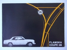 LANCIA FLAMINIA COUPE 3B orig 1965 Sales Brochure -  It/Fr/Ger/Eng Text