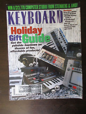 KEYBOARD MAGAZINE DECEMBER 2002 KORG MICRO ROLAND XV-2020 AKAI Z8 TASCAM STUDIO5