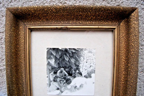 Cadre ancien bois doré - , 23,5