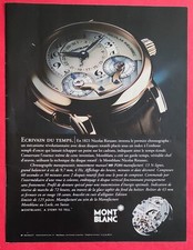 Publicité de Presse: Montre