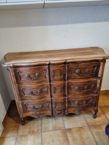 Commode arbalète galbée sur - arbalète,