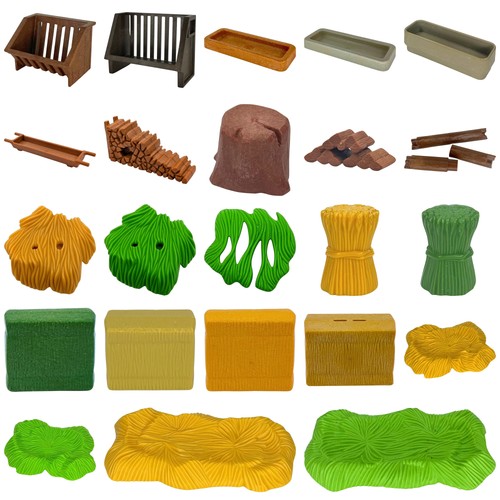 Playmobil foin herbe - , mangeoire