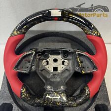 Forged Carbon Fiber Steering Wheel For Chevrolet Camaro SS ZL1 2016-2024 W/LED