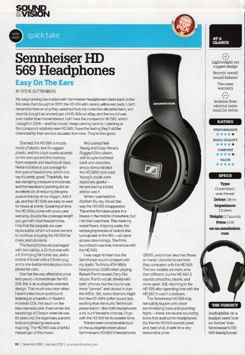 Sennheiser 569 headphones - hd,