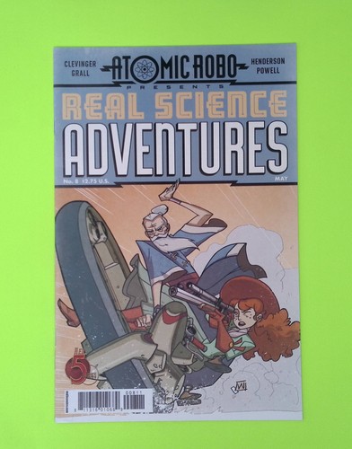 Atomic robo presents real - robo,