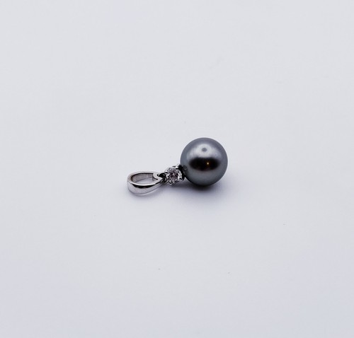 Mikimoto 18k white gold 9mm - gold,