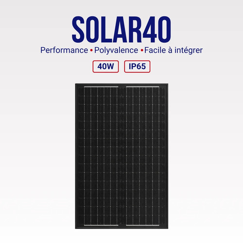 Panneau solaire monocristallin