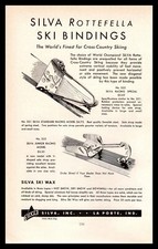 1948 Silva Inc. La Porte Indiana Silva Rottefella Ski Bindings Ski Wax Print Ad