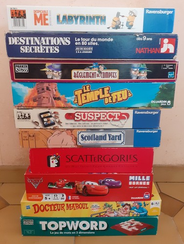 Lot jeux société - lot,
