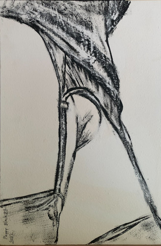 Tableau contemporain nu - contemporain,