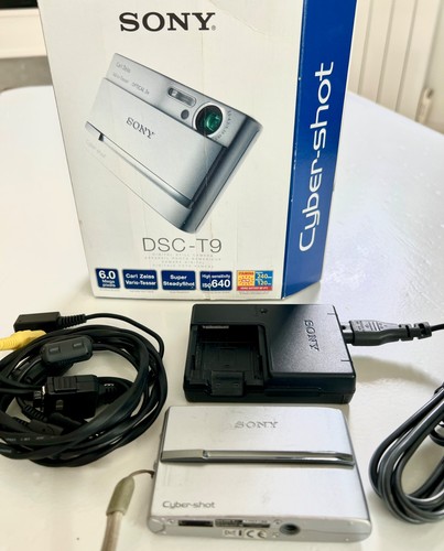 Sony cyber shot dsc argent - sony,