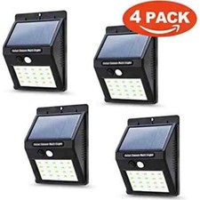 Pack 4 Lampe Solaire jardin