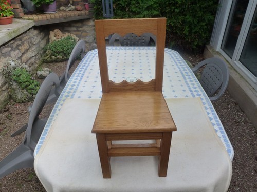 Superbe petite chaise chene - superbe,