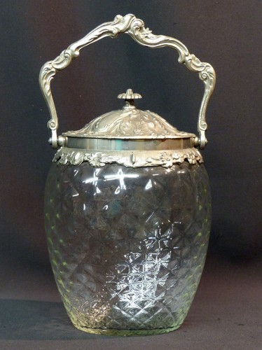élégant grand pot couvert - a,