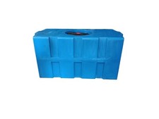 Réservoir d'eau potable 240 L bleu produit B | résistant au transport | adapt...