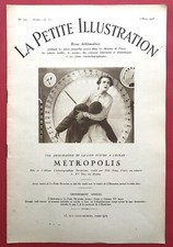 Metropolis Fritz Lang Brigitte Helm La Petit Illustration 1928 