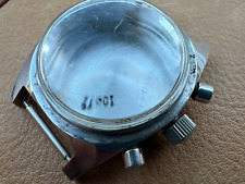 Ollech & Wajs Diver Chronograph Watch case Stainless steel 1960's Valjoux 72