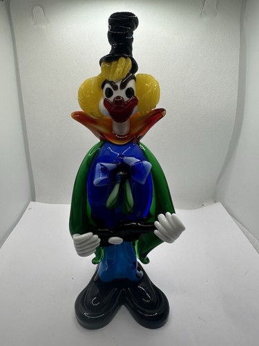Clown verre murano vintage - verre,
