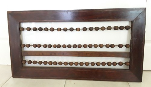 Ancien jeu boulier billard - , en