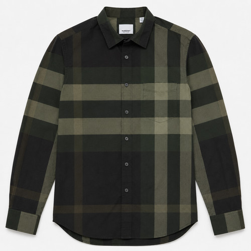 Burberry chemise verte - chemise,