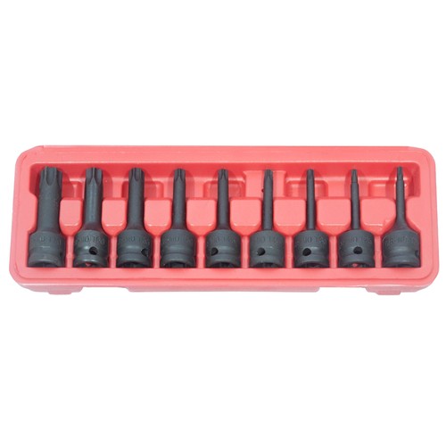 Coffret douilles embouts - coffret, 9