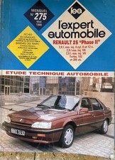 Revue technique Renault 25 v6 2.5 2.8 i 2.0 R 25 V6 2.5 Turbo Phase 2 II Rta R25