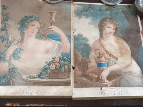 Gravures anciennes xviiiemes - 2,