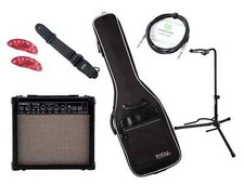 Ampli Guitare Electrique 15W Pack Debutants avec Housse Cable Sangle Plectres