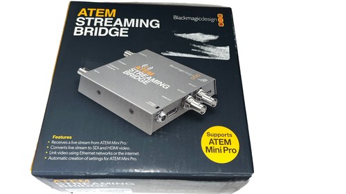 Blackmagic atem streaming - blackmagic,