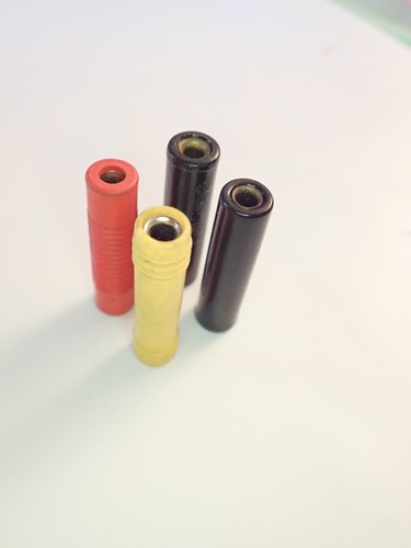 Lot fiche banane 4mm - fiche,