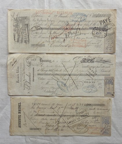 Lettres change 1870 - 3,