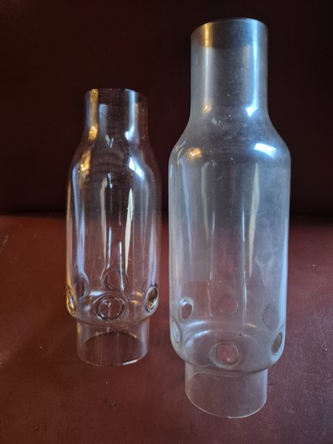 Anciens verre lampe huile - anciens,