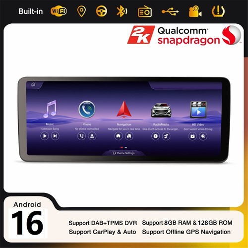 Android 16 navi - 12,3",