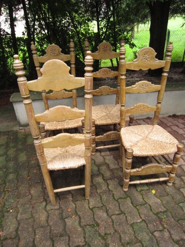 Ancienne lots chaises - ancienne,